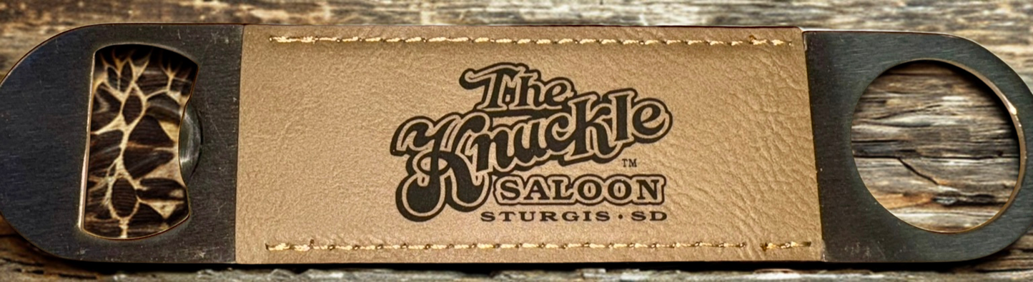 Knuckle Saloon Bottle Opener and Special Edition 25th Anniversary Opener