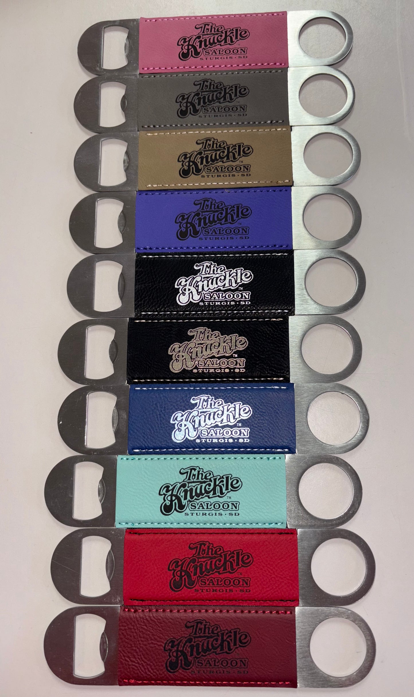 Knuckle Saloon Bottle Opener and Special Edition 25th Anniversary Opener