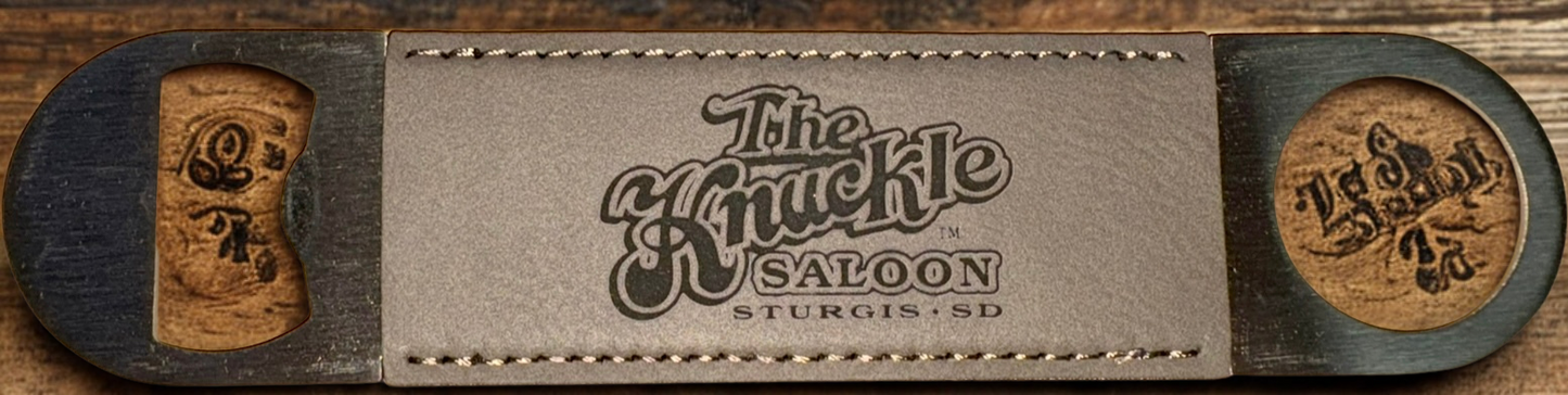 Knuckle Saloon Bottle Opener and Special Edition 25th Anniversary Opener