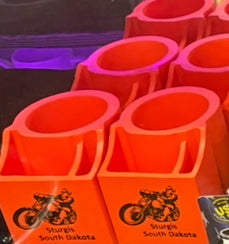Orange Foam Koozie – Sturgis Rider Edition
