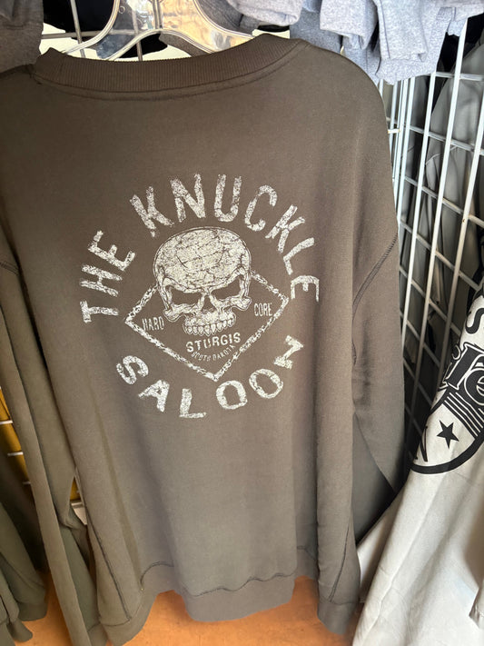 Skull Sweater Brown
