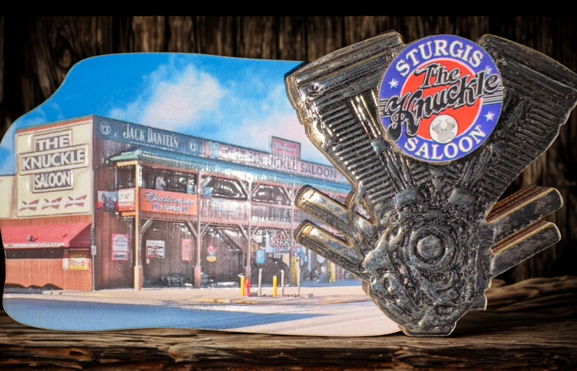 Knuckle Saloon Collector Magnet