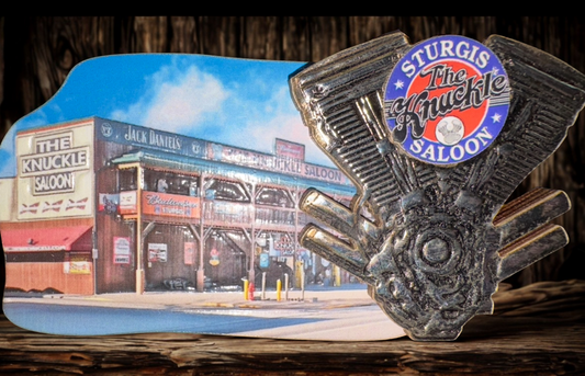 Knuckle Saloon Collector Magnet